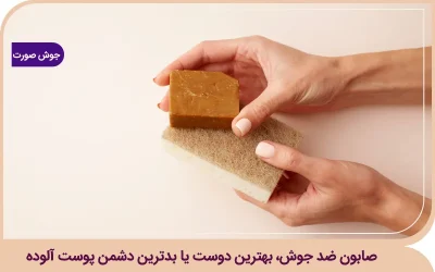 صابون ضد جوش، بهترین دوست یا بدترین دشمن پوست آلوده صابون ضد جوش